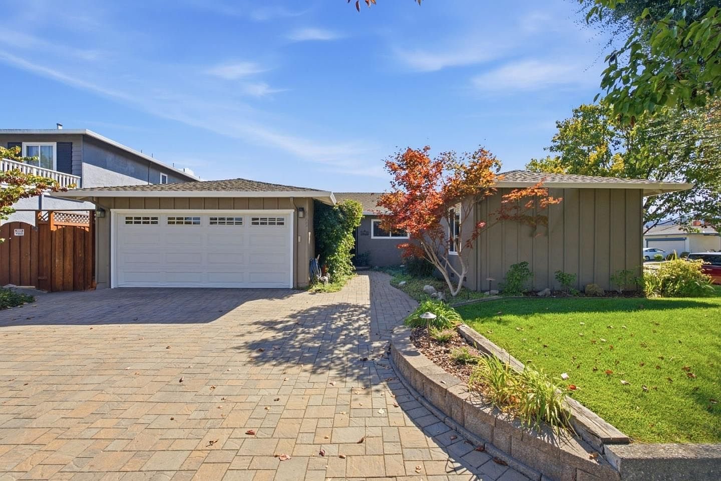 6122 Banner Court, San Jose, a single story home with a paver drive